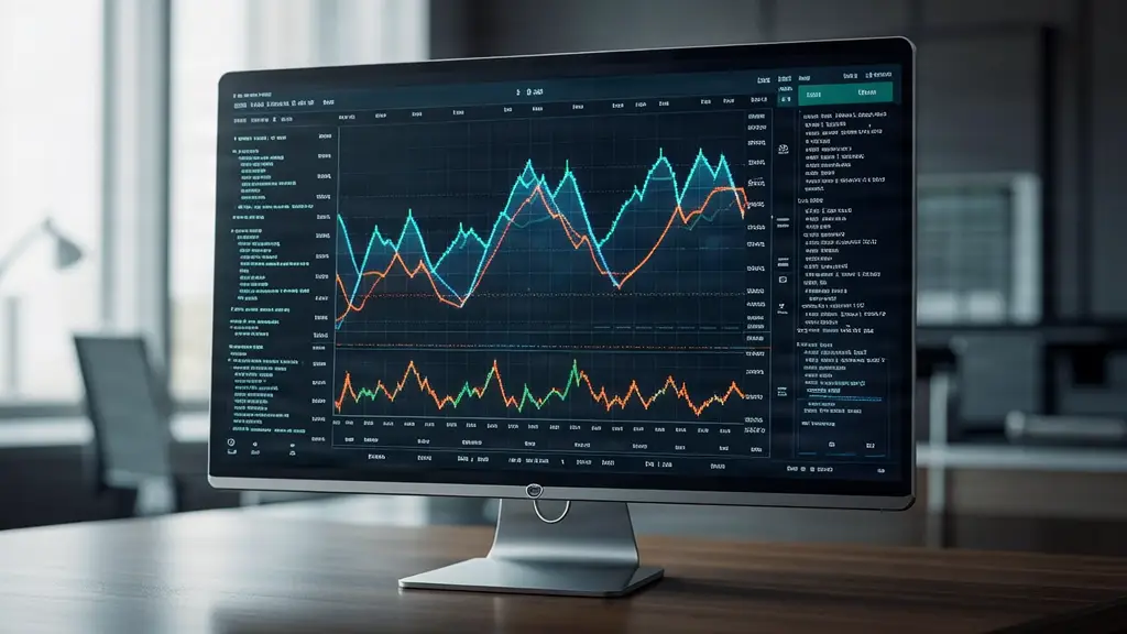 Machine Learning prediction concept with forecasting models