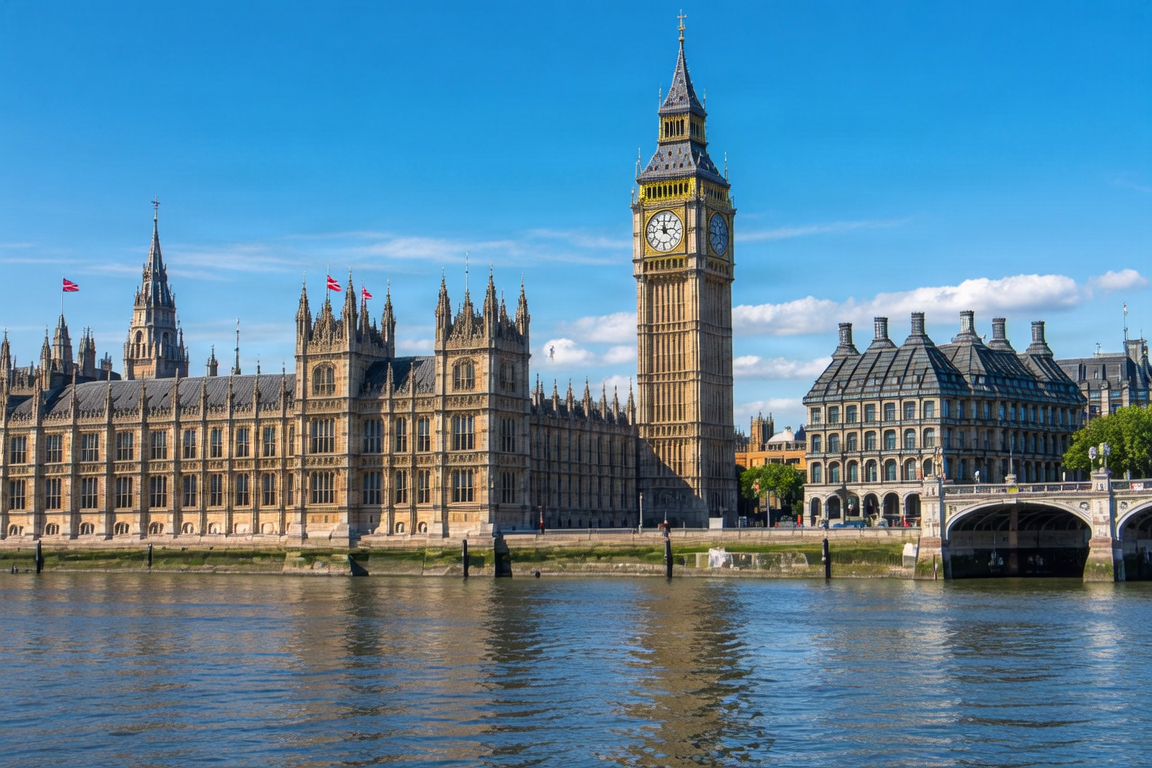 Big Ben y Londres en verano